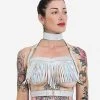 HOLOSEXUAL No Tassle Hassle Holographic Leather Harness