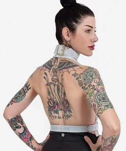 HOLOSEXUAL No Tassle Hassle Holographic Leather Harness