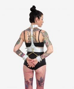 HOLOSEXUAL Keeper Holographic Leather Harness Accessories