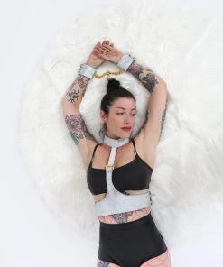 HOLOSEXUAL Keeper Holographic Leather Harness Accessories