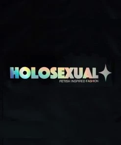HOLOSEXUAL No Tassle Hassle Holographic Leather Harness