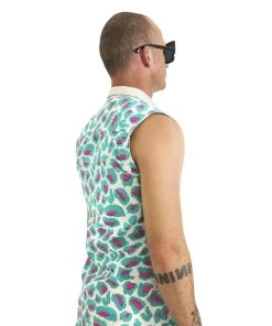 SEA DRAGON STUDIO Mens Techno Leopard Shirt