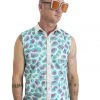 SEA DRAGON STUDIO Mens Techno Leopard Shirt