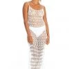 Ladee Taha MELLA CROCHET DRESS | White Dresses & Skirts