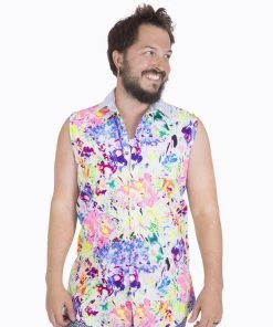 SEA DRAGON STUDIO Mens Neon Garden Shirt