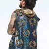 SEA DRAGON STUDIO Phish Doughnut Holographic Sleeveless Hoodie