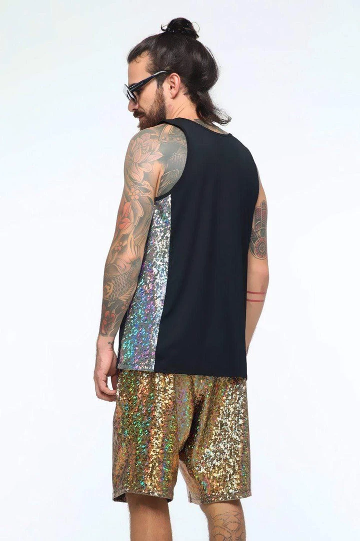 SEA DRAGON STUDIO Mens Holographic Tank | 4 Colors 3 SEA DRAGON STUDIO Mens Holographic Tank | 4 Colors