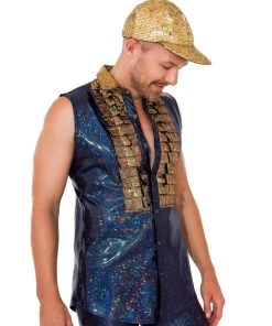 SEA DRAGON STUDIO The Wedding Crasher Disco Tuxedo Shirt