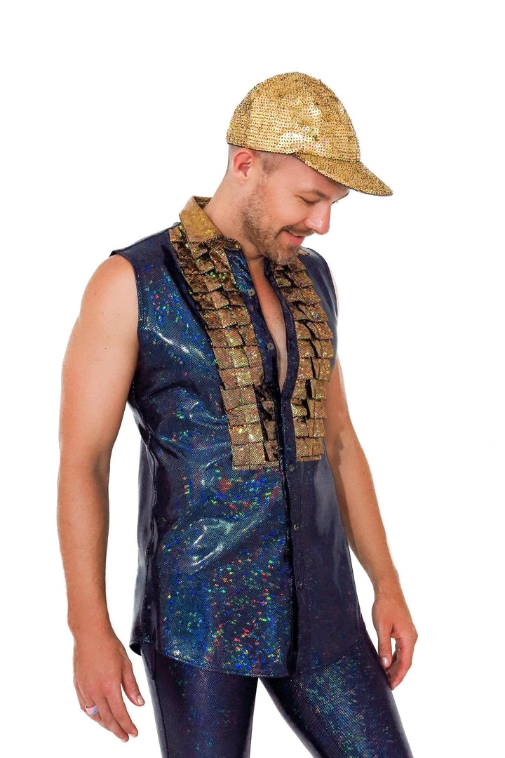 SEA DRAGON STUDIO The Wedding Crasher Disco Tuxedo Shirt