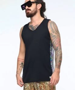 SEA DRAGON STUDIO Mens Holographic Tank | 4 Colors 11 SEA DRAGON STUDIO Mens Holographic Tank | 4 Colors