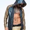 SEA DRAGON STUDIO Mens Holographic Hoodie | 13 Colors Most Popular 2 SEA DRAGON STUDIO Mens Holographic Hoodie | 13 Colors Most Popular