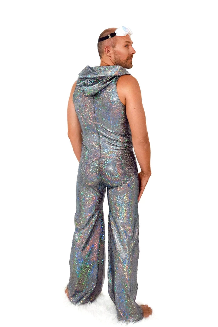 SEA DRAGON STUDIO Mens Holographic Disco Jumpsuit | 13 Colors 8 SEA DRAGON STUDIO Mens Holographic Disco Jumpsuit | 13 Colors