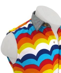 SEA DRAGON STUDIO Mens Rainbow Connection Shirt