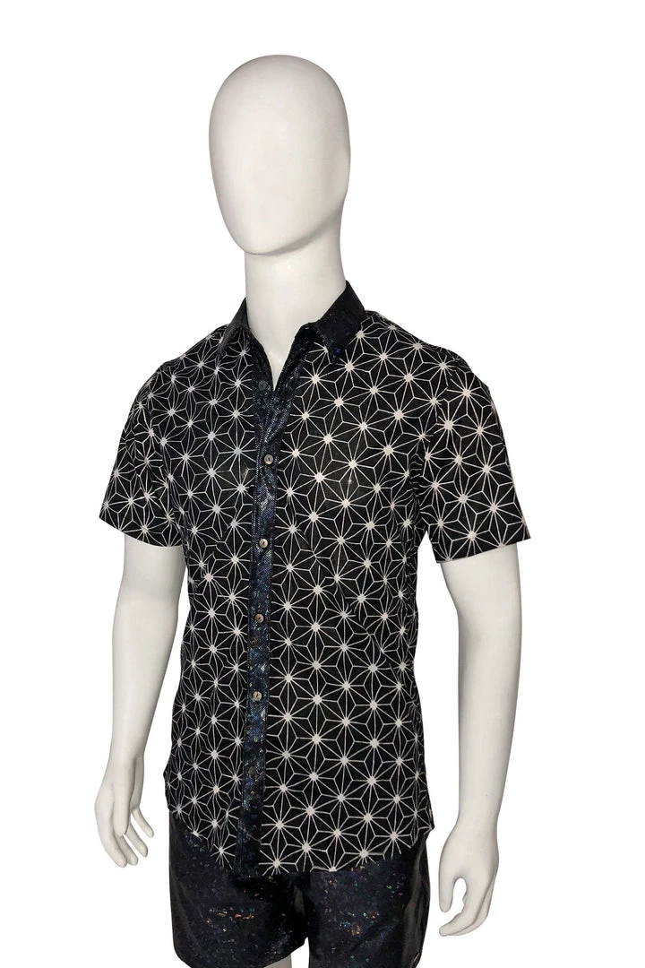 SEA DRAGON STUDIO Starburst Short Sleeve Shirt Men 3 SEA DRAGON STUDIO Starburst Short Sleeve Shirt Men