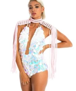 Ladee Taha ORACLE DAWN EPAULETTES 2 MENS | Baby Pink