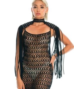 Ladee Taha ORACLE DAWN EPAULETTES 2 | Black