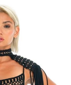 Ladee Taha ORACLE DAWN EPAULETTES 2 | Black