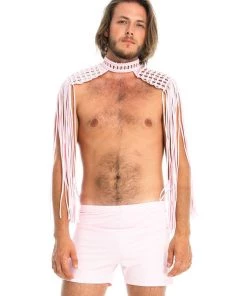 Ladee Taha ORACLE DAWN EPAULETTES 2 | Baby Pink 11 Ladee Taha ORACLE DAWN EPAULETTES 2 | Baby Pink