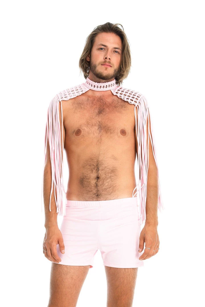 Ladee Taha ORACLE DAWN EPAULETTES 2 | Baby Pink 6 Ladee Taha ORACLE DAWN EPAULETTES 2 | Baby Pink