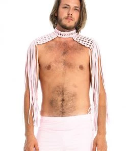 Ladee Taha ORACLE DAWN EPAULETTES 2 MENS | Baby Pink