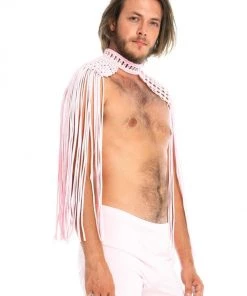 Ladee Taha ORACLE DAWN EPAULETTES 2 MENS | Baby Pink