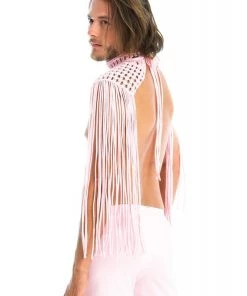 Ladee Taha ORACLE DAWN EPAULETTES 2 MENS | Baby Pink