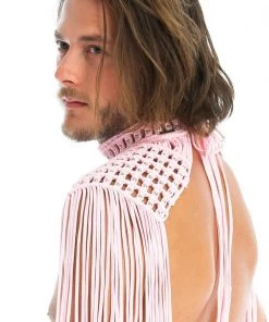 Ladee Taha ORACLE DAWN EPAULETTES 2 | Baby Pink 12 Ladee Taha ORACLE DAWN EPAULETTES 2 | Baby Pink