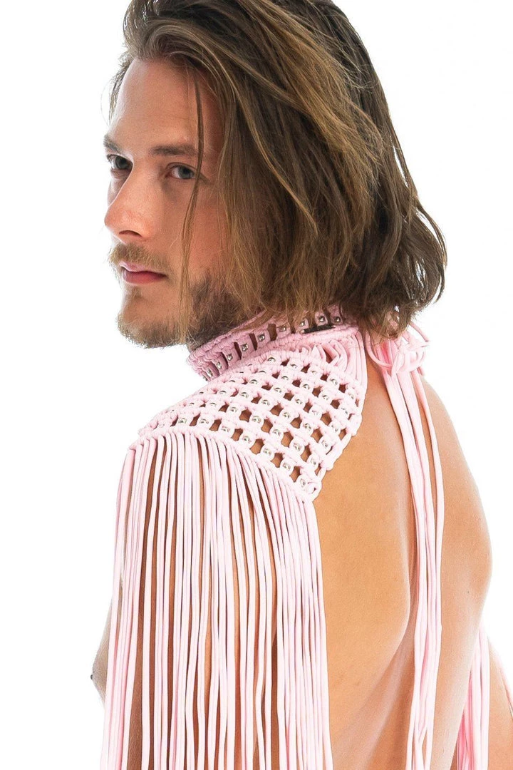 Ladee Taha ORACLE DAWN EPAULETTES 2 | Baby Pink 7 Ladee Taha ORACLE DAWN EPAULETTES 2 | Baby Pink