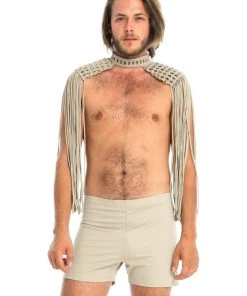 Ladee Taha ORACLE DAWN EPAULETTES 2 MENS | Nude