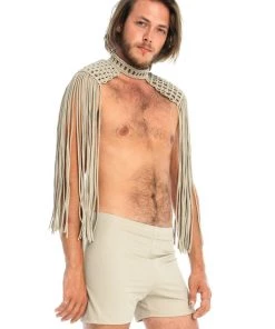 Ladee Taha ORACLE DAWN EPAULETTES 2 MENS | Nude