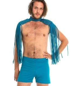 Ladee Taha Accessories ORACLE DAWN EPAULETTES 2 | Teal