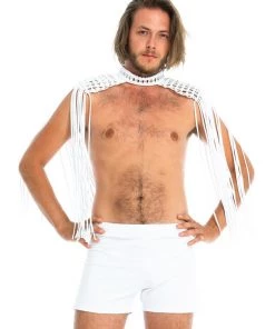 Ladee Taha ORACLE DAWN EPAULETTES 2 MENS | White