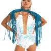 Ladee Taha Accessories ORACLE DAWN EPAULETTES 2 | Teal