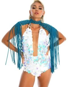 Ladee Taha ORACLE DAWN EPAULETTES 2 MENS | Teal