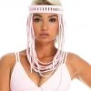Ladee Taha Accessories ORACLE DAWN HEADPIECE | Baby Pink