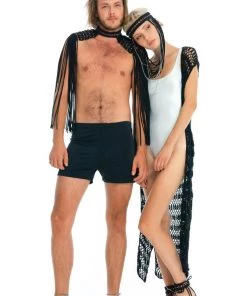 Ladee Taha ORACLE DAWN HEADPIECE | Black Accessories