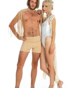 Ladee Taha ORACLE DAWN HEADPIECE | Tan