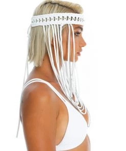 ORACLE DAWN HEADPIECE | White