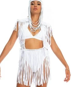 ORACLE DAWN HEADPIECE | White