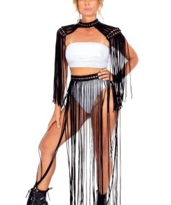 Ladee Taha ORACLE DAWN SKIRT | Black Bottoms