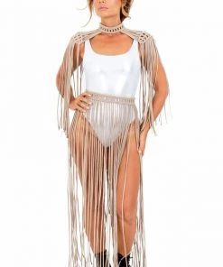 Ladee Taha Bottoms ORACLE DAWN SKIRT | Nude