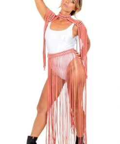 Ladee Taha ORACLE DAWN SKIRT | Nude Rose