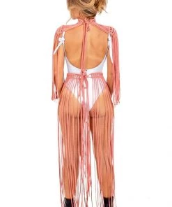 Ladee Taha ORACLE DAWN EPAULETTES | Nude Rose