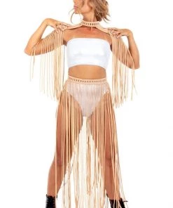 Ladee Taha ORACLE DAWN SKIRT | Tan