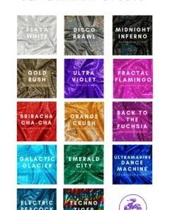 SEA DRAGON STUDIO Accessories Sequin Hood With Chains | 6 Colors