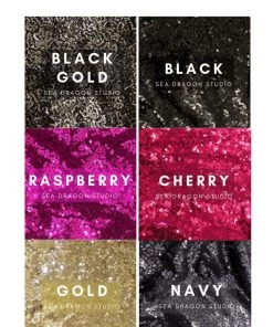 SEA DRAGON STUDIO Mens Fringed Sequin Kimono Vest | 5 Colors