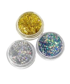 SEA DRAGON STUDIO Glamazon Holographic Glitter Gel | Set Of Three Men