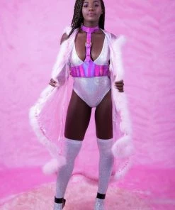 HOLOSEXUAL Keeper Holographic Vegan Leather Harness