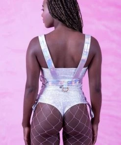 HOLOSEXUAL Heartillary Vegan Leather Body Harness Accessories