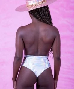 HOLOSEXUAL Show Time Holographic Hat